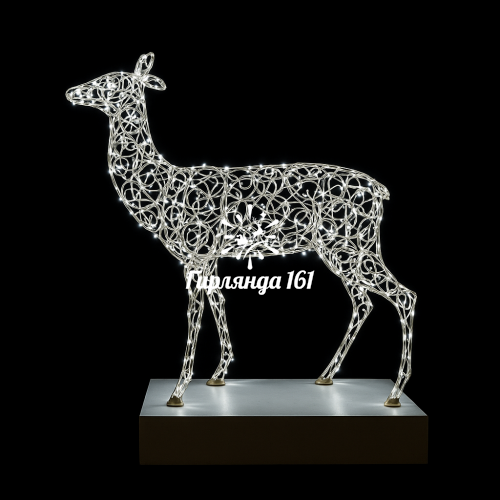 Световая фигура Олениха