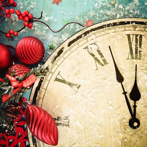 Ограждение для ёлок Декор с часами Ограждение для ёлок Декор с часами