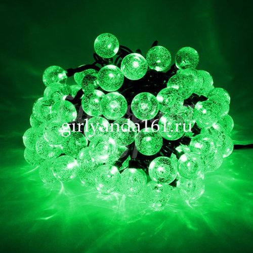 Светодиодные шарики bubble ball 23мм зеленый