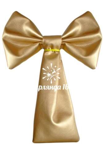 Бант 30 см золото