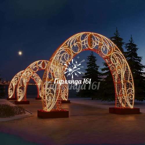 Световая арка Русско-народная