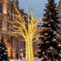 Светодиодное дерево «Парма»