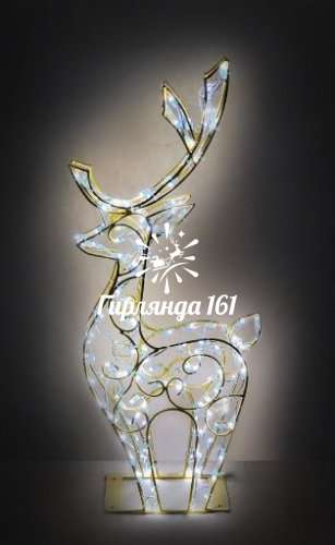 Световая фигура Олень Сказочный