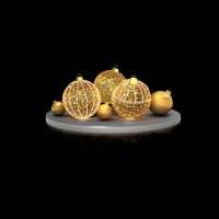 Объемная световая фигура «Шары»