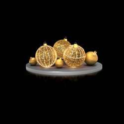 Объемная световая фигура «Шары» Объемная световая фигура «Шары»