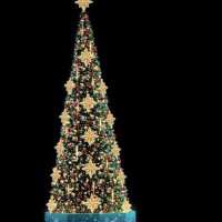 Световая конструкция Ель классическая