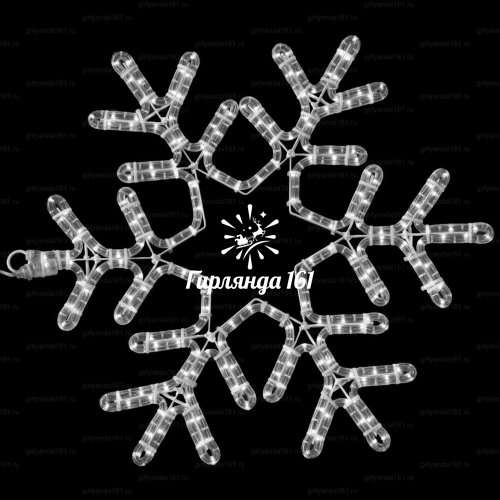 Светодиодная снежинка 80 см