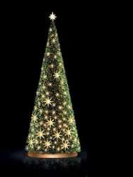 Световая конструкция Ель звездная