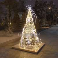 Светодиодная ель «Звездная»