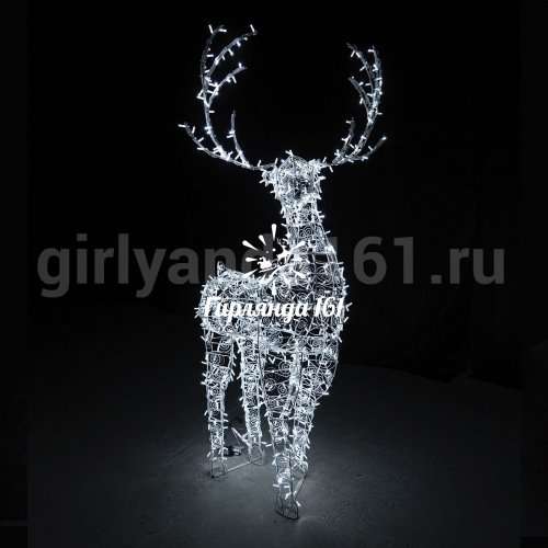 Световая фигура Олень волшебный