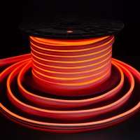 Гибкий неон 8х16 мм, 24В, ДВУСТОРОННИЙ, матовый