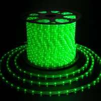 Светодиодный дюралайт, 2-х проводной, круглый, 10 мм, 220В, статика