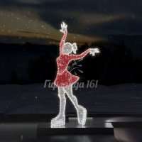 Световая фигура Фигуристка