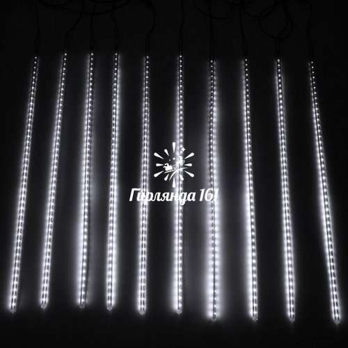 Тающие сосульки 10×0.8м цвет белый