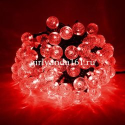 Светодиодные шарики bubble ball 23мм красный