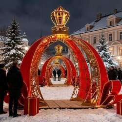 Входная группа «Царский шатёр»