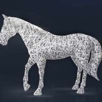 Световая  фигура Лошадь