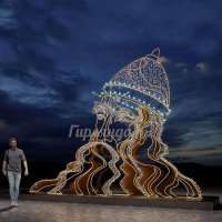 Световая конструкция Дядька Черномор