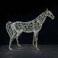 Световая фигура Белоснежная лошадь