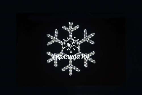 Световая игрушка «Снежинка 50 см холодная»