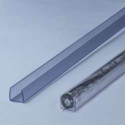 Профиль прозрачный  для дюралайта 13 мм