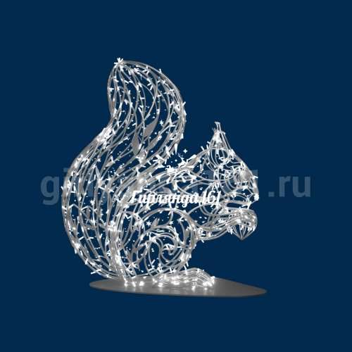 Световая фигура Белка лесная