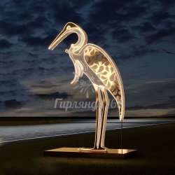 Световая фигура Журавль Гарри Световая фигура Журавль Гарри