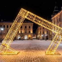 Световая арка Ромб