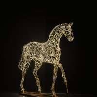 Световая фигура Королевская лошадь
