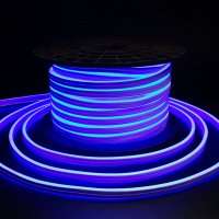Гибкий неон 8х16 мм, 24В, ДВУСТОРОННИЙ, матовый