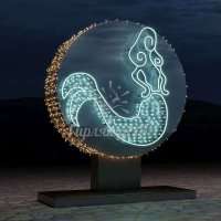 Световая композиция Русалочка