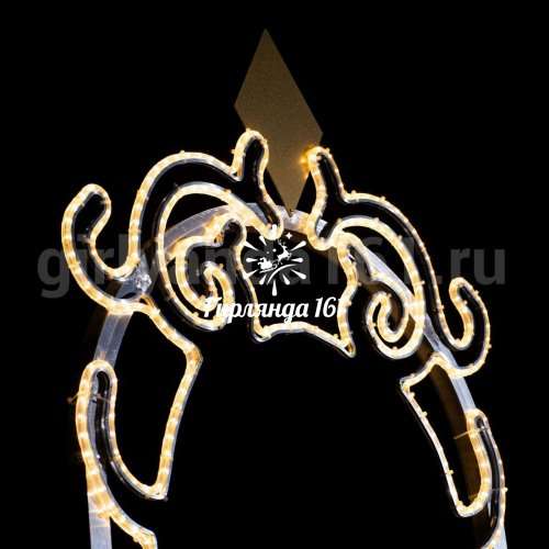 Световая фигура Фотозона Зеркало