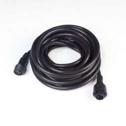 Удлинитель 5 м мама-папа, белый/черный