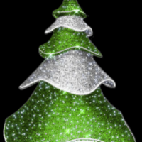 Световая ель Праздничная