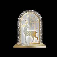 Световая фигура Олень в арке