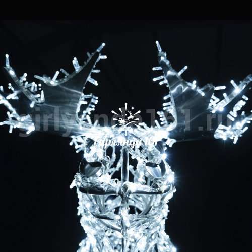 Световая фигура Лось лесной