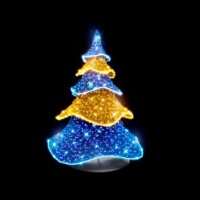 Световая ель Праздничная