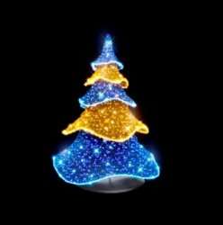 Световая ель Праздничная