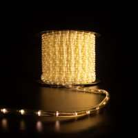 Светодиодный дюралайт, 2-х проводной, круглый, 10 мм, 220В, статика