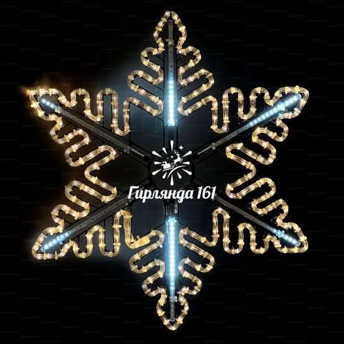 Светодиодная снежинка А-580