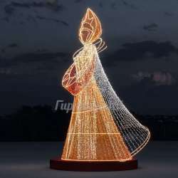 Световая фигура Огненная королева Световая фигура Огненная королева