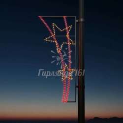 Светодиодная консоль 2 звезды Светодиодная консоль 2 звезды