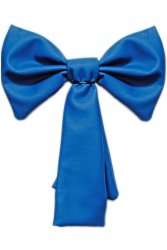 Бант 30 см синий