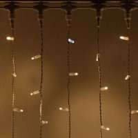 Светодиодный занавес 2×2 м IP 65 мерцание белый провод