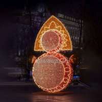 Световая объемная фигура «Неваляшка»