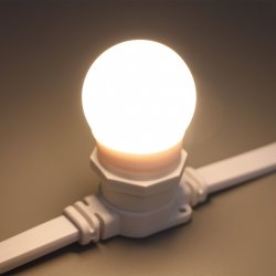 Лампа для белт-лайта led, 24V, цвет тёплый белый, 2 Вт