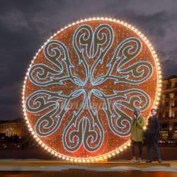 Световая фигура Узоры Световая фигура Узоры