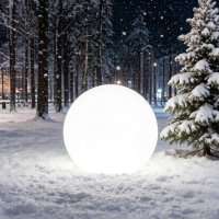 Уличный световой шар Moonlight  White