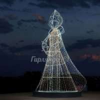 Световая фигура Снежная королева