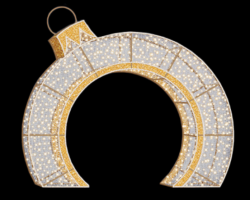 Световая арка «Золотой подарок»